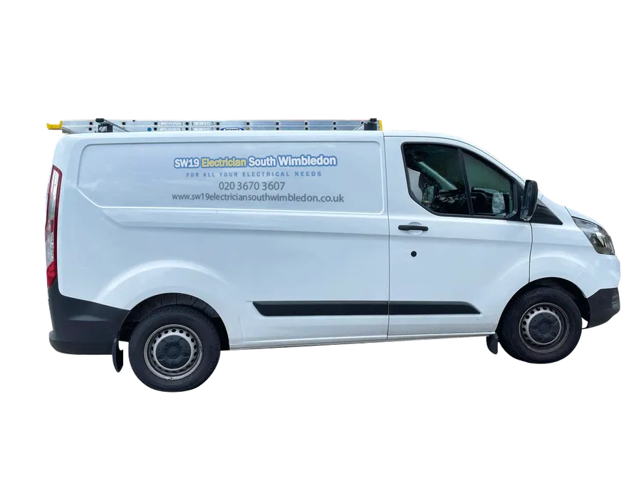SW19 Electrician South Wimbledon van